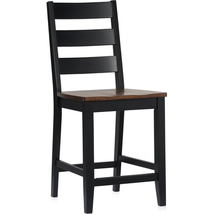 Maxwell Counter-Height Stool - Black