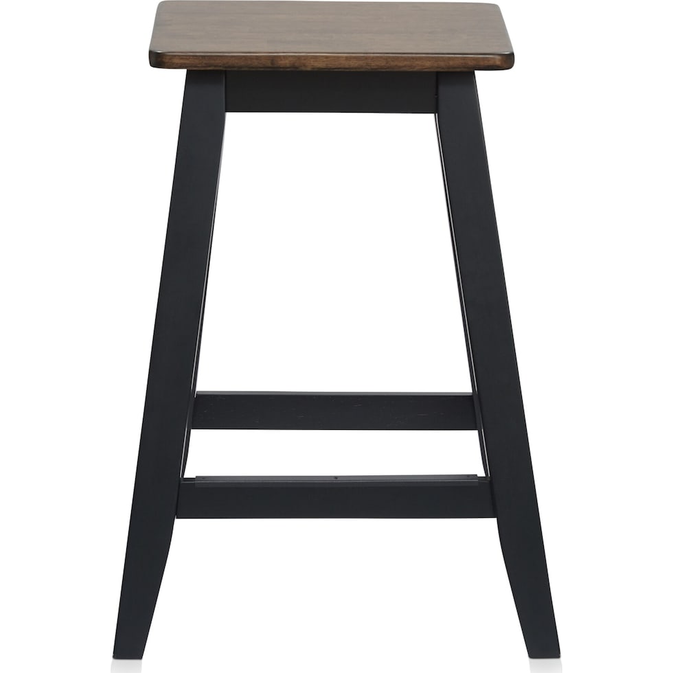 maxwell black counter height stool   