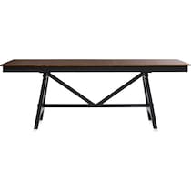 maxwell black dining table   