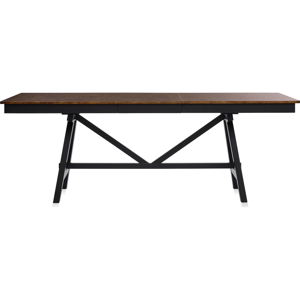 maxwell black dining table   