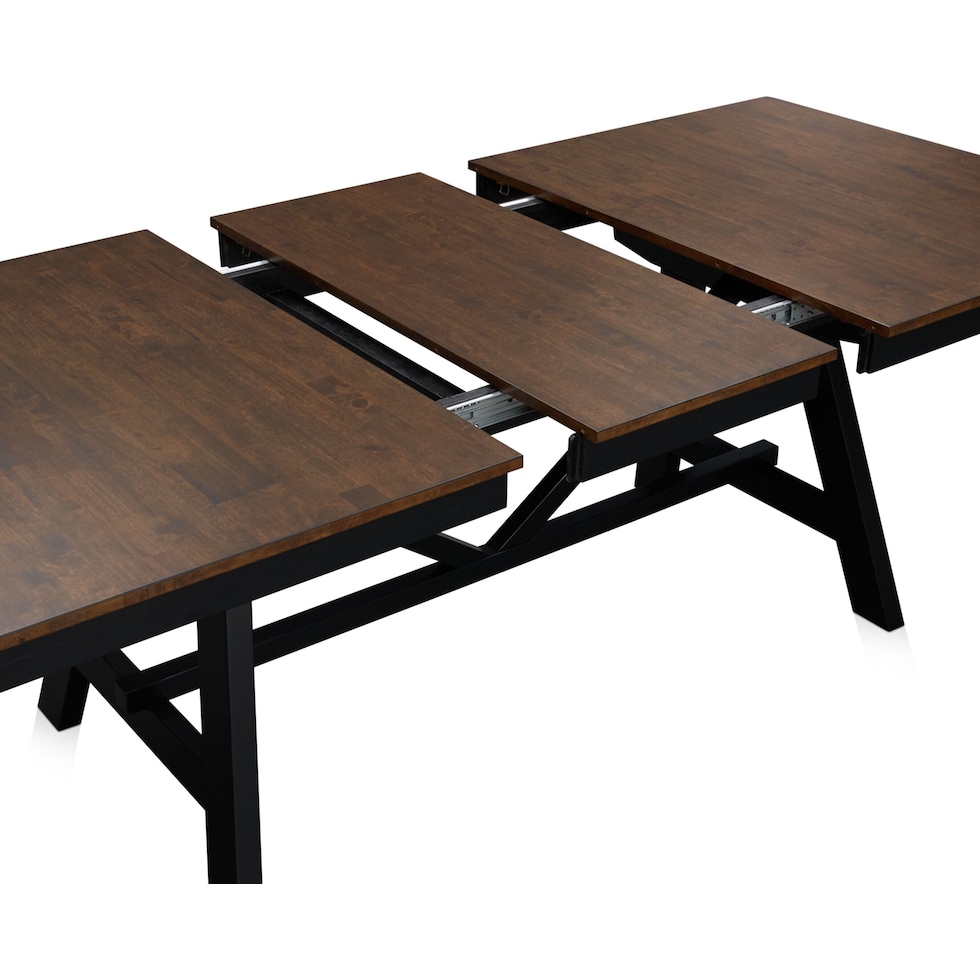 maxwell black dining table   