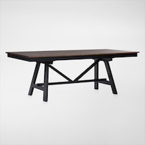 maxwell black dining table   