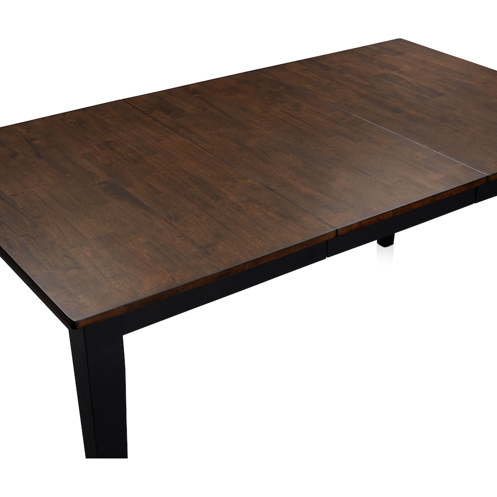 maxwell black dining table   