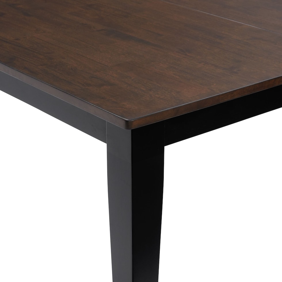 maxwell black dining table   