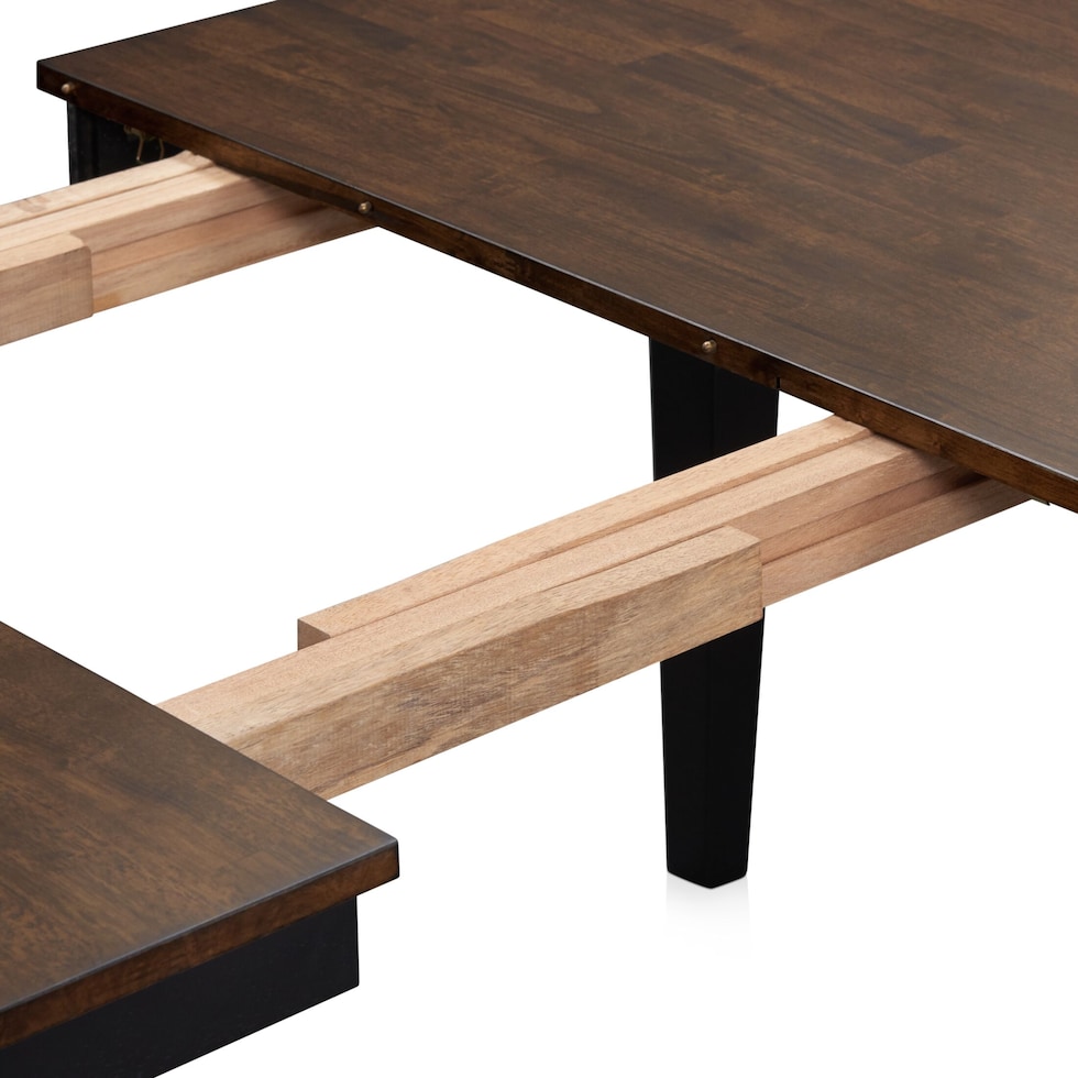 maxwell black dining table   