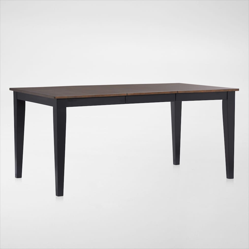 maxwell black dining table   