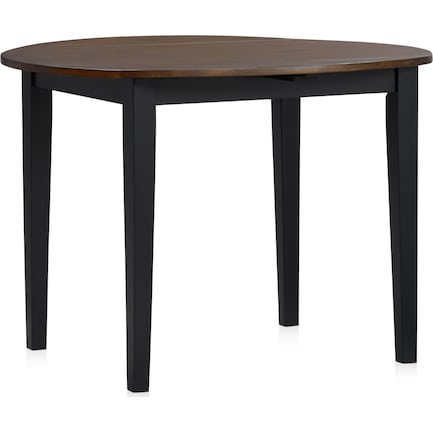 Maxwell Drop-Leaf Dining Table - Black