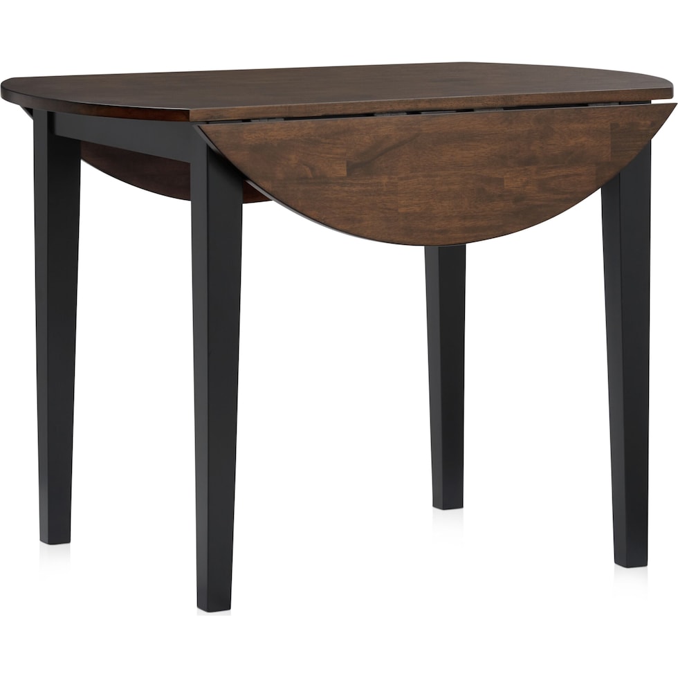 maxwell black dining table   