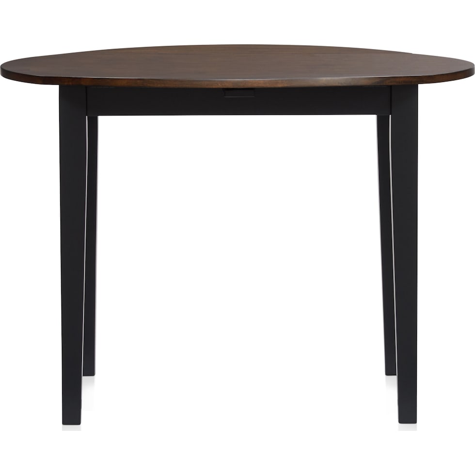 maxwell black dining table   