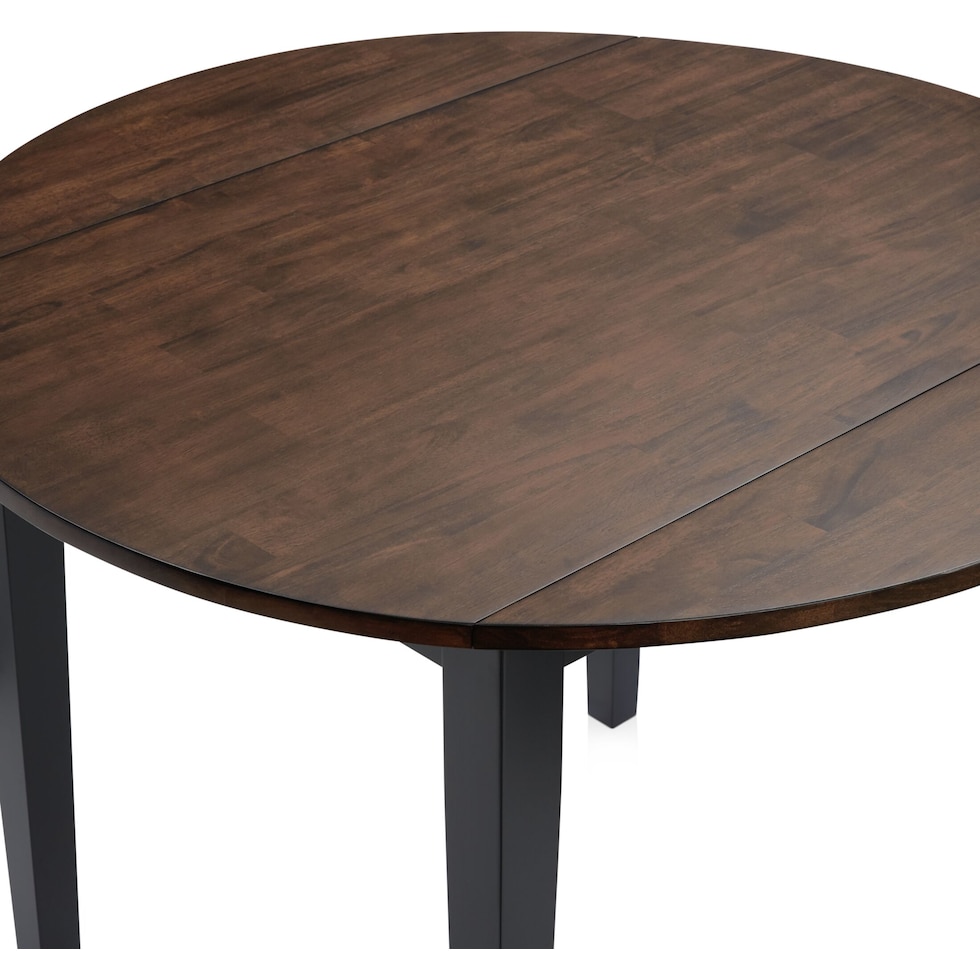 maxwell black dining table   