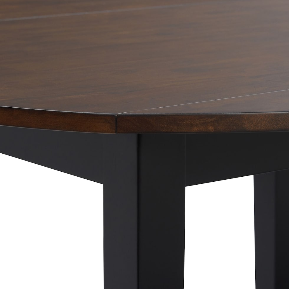 maxwell black dining table   