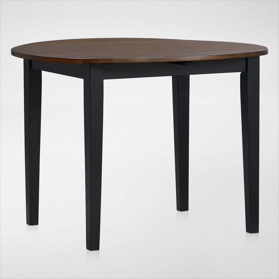 maxwell black dining table   