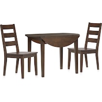 maxwell dark brown  pc dining room   