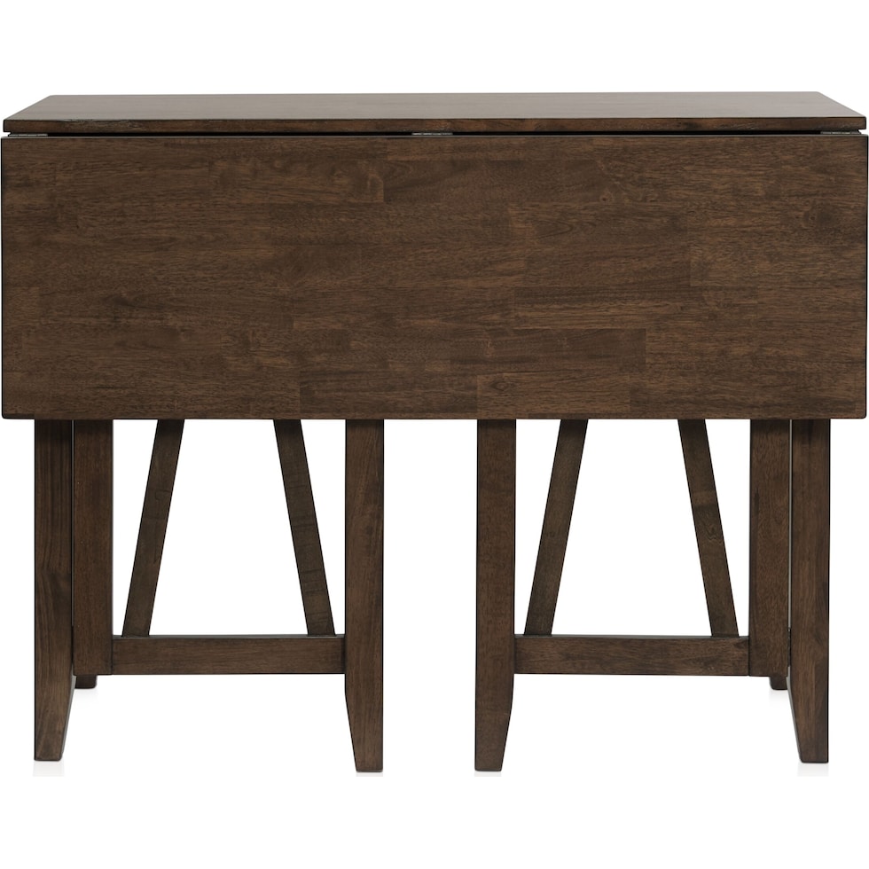 maxwell dark brown breakfast bar   