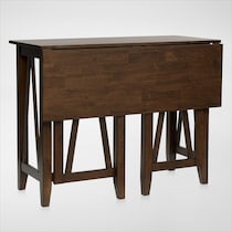 maxwell dark brown breakfast bar   
