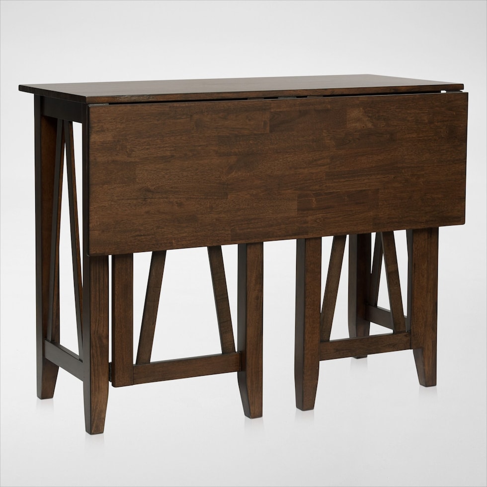 maxwell dark brown breakfast bar   