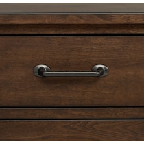 maxwell dark brown server   