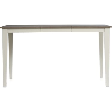 Maxwell Solid Wood Counter-Height Extendable Dining Table
