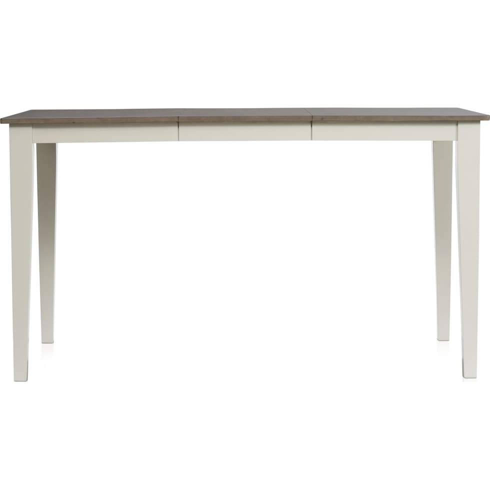 maxwell gray counter height dining table   