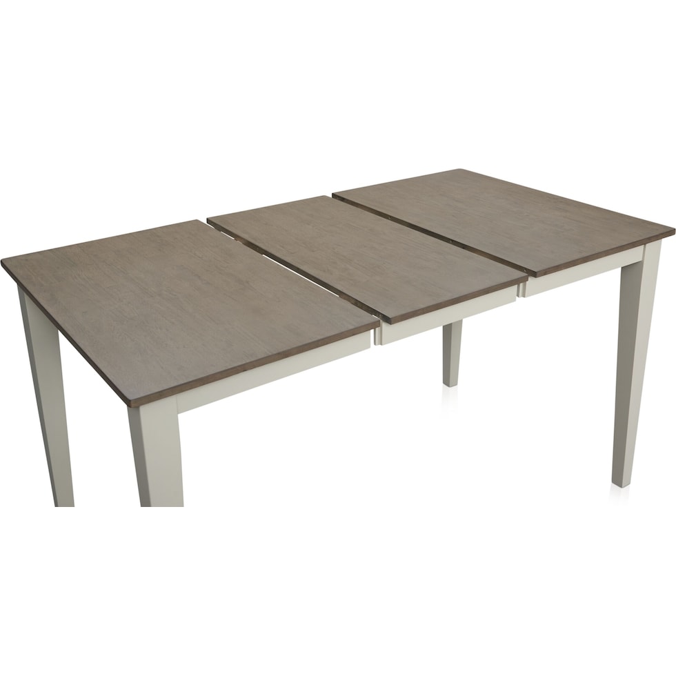 maxwell gray counter height dining table   