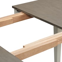 maxwell gray counter height dining table   