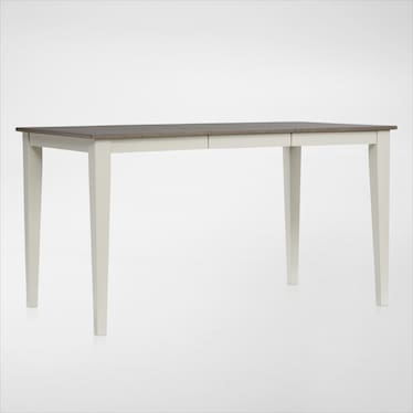Maxwell Solid Wood Counter-Height Extendable Dining Table