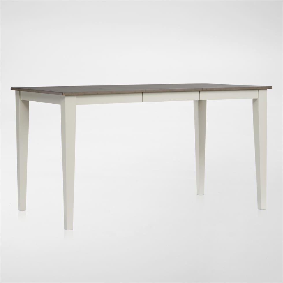 maxwell gray counter height dining table   