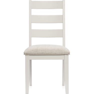 Maxwell Upholstered Dining Chair - Wood Legs