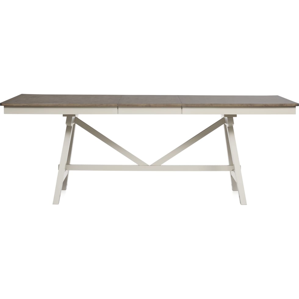 maxwell gray dining table   