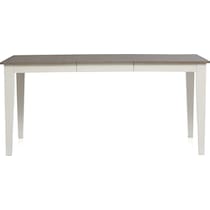 maxwell gray dining table   