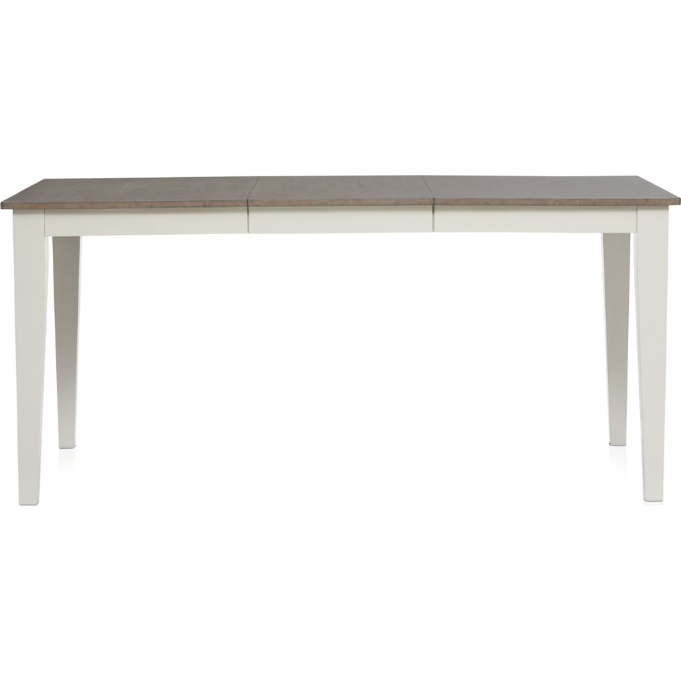 maxwell gray dining table   