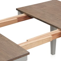 maxwell gray dining table   