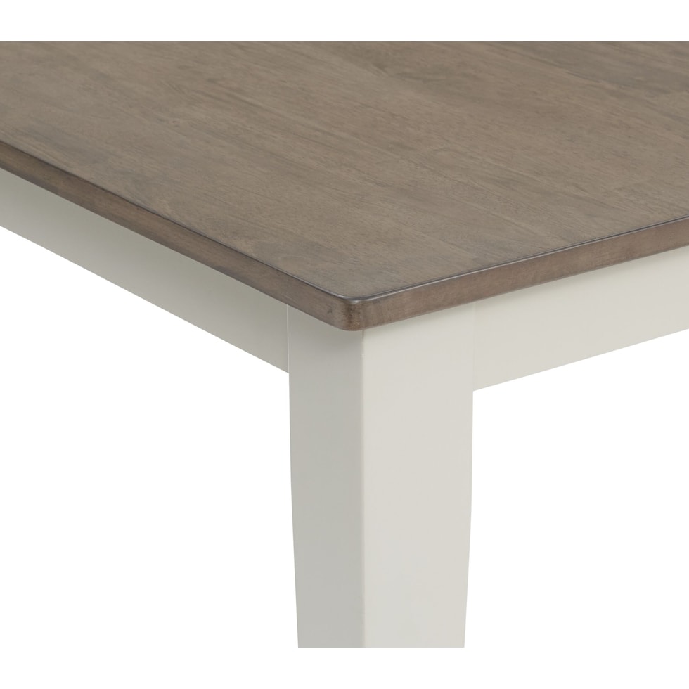 maxwell gray dining table   