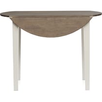 maxwell gray dining table   