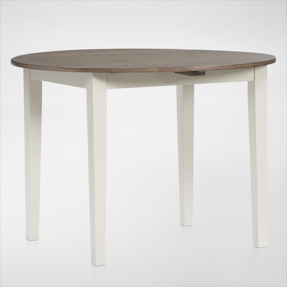 maxwell gray dining table   