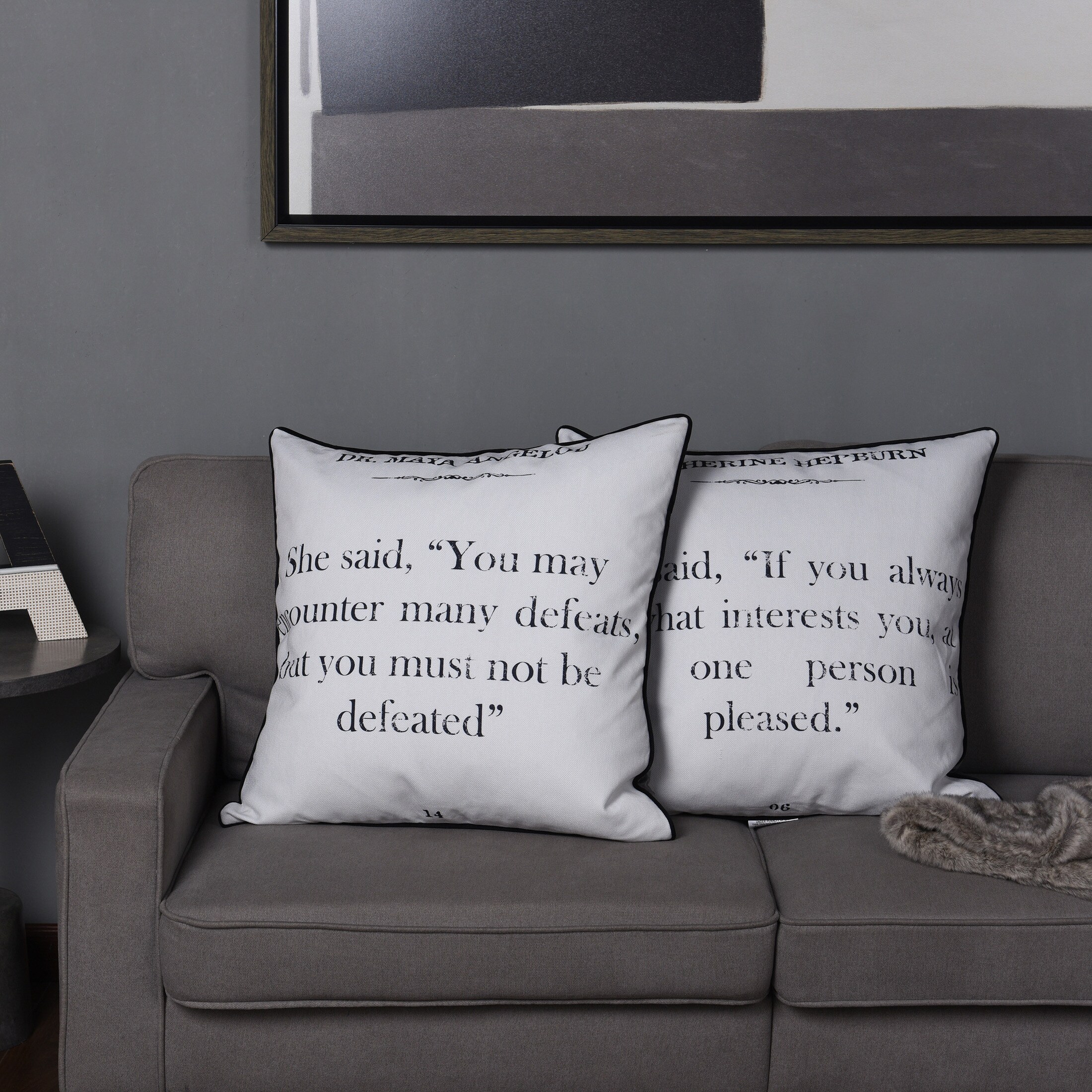 Dr. Maya Angelou Accent Pillow American Signature Furniture