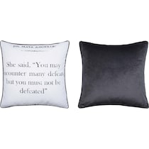 maya angelou pillow black white accent pillow   