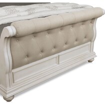 mayfair white  pc king bedroom   