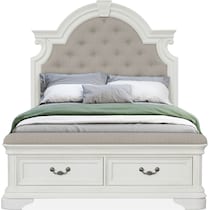 mayfair white  pc king bedroom   