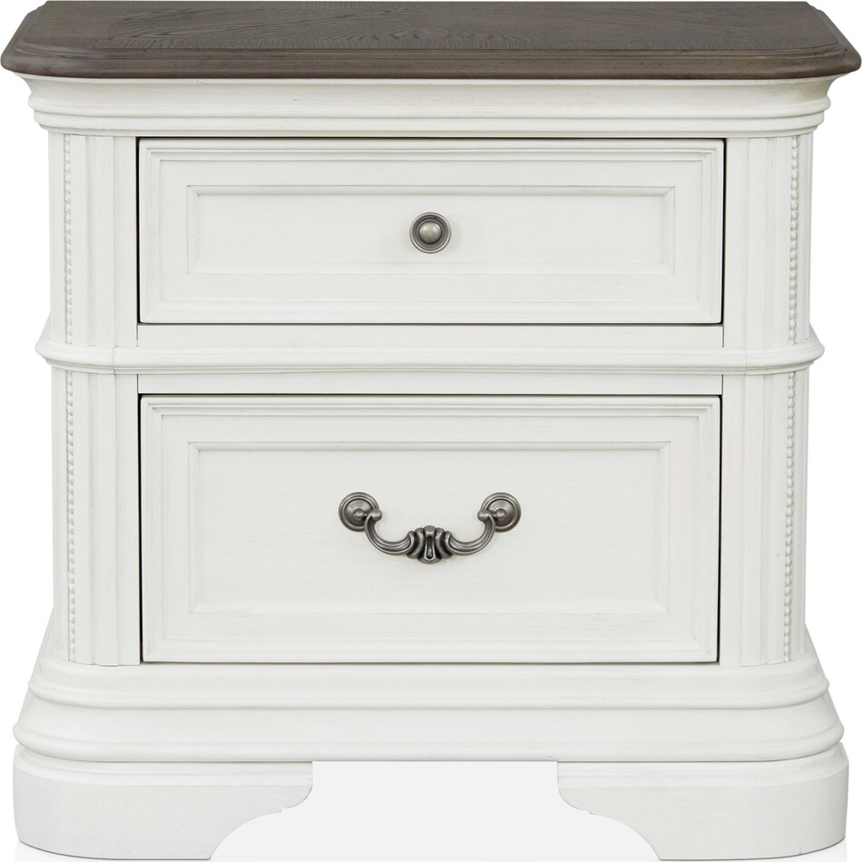 Mayfair 6Piece Upholstered Storage Bedroom Set with Nightstand