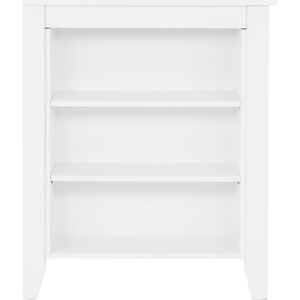 mayfair white counter height table   