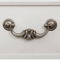 mayfair white dresser & mirror   