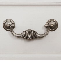 mayfair white dresser and mirror   