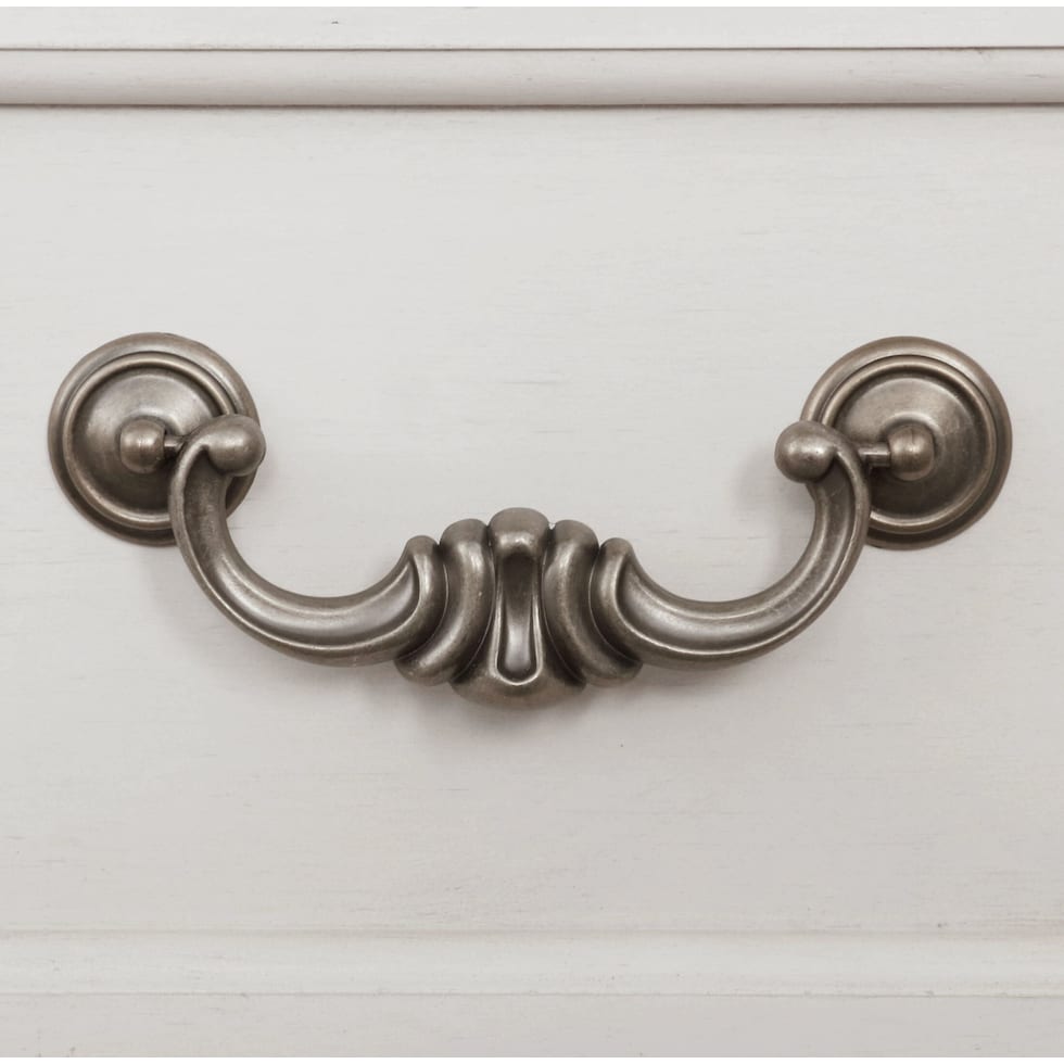 mayfair white dresser and mirror   