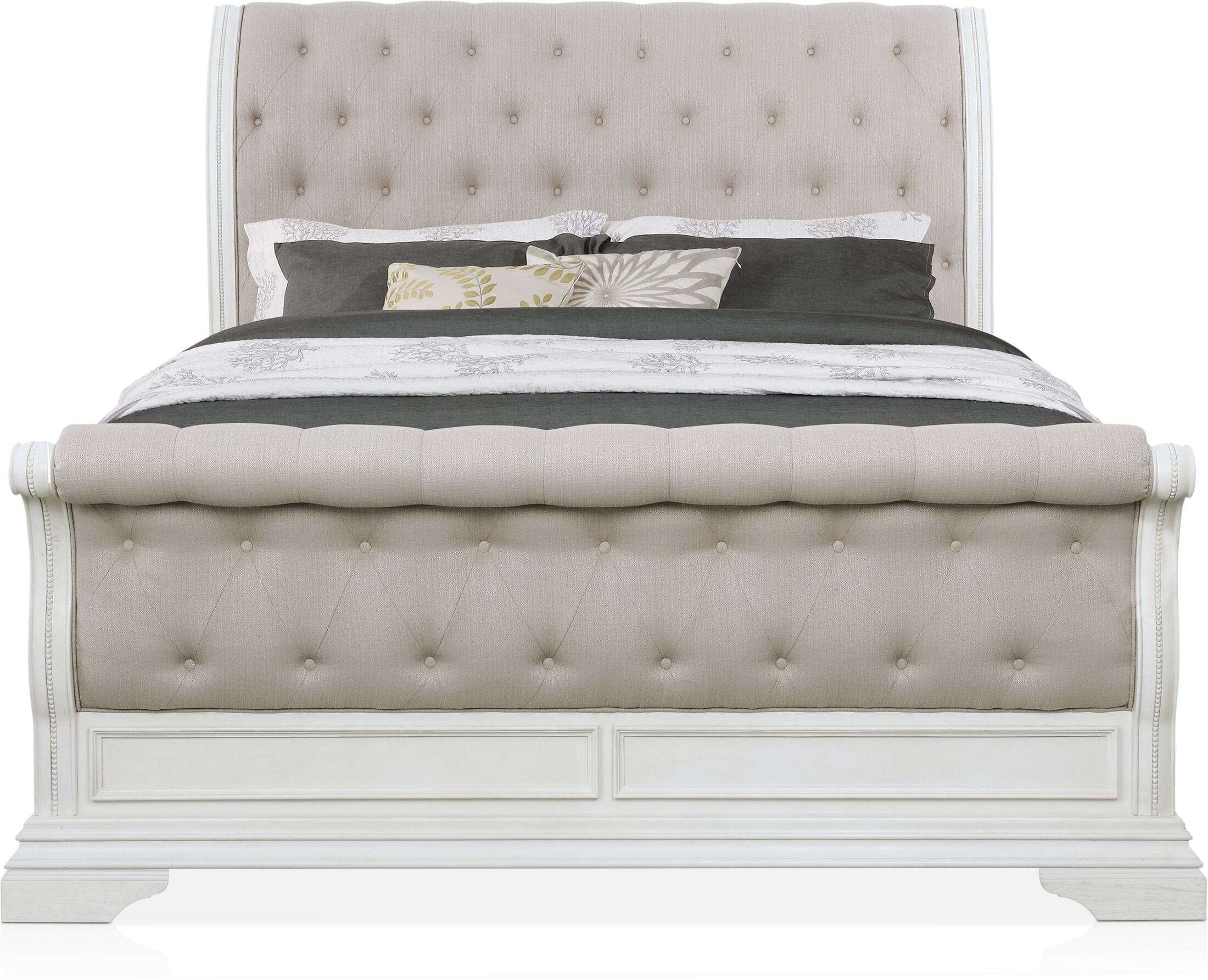 American signature store sleigh bed