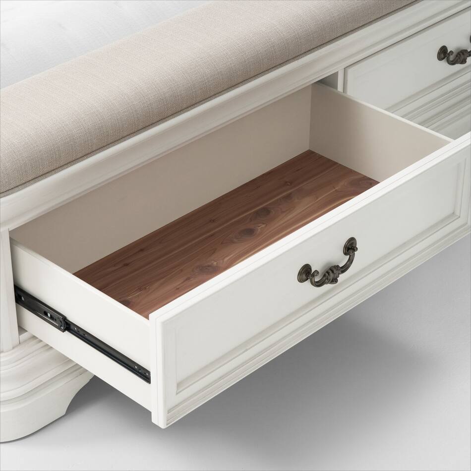 Mayfair Upholstered Storage Bed American Signature Furniture
