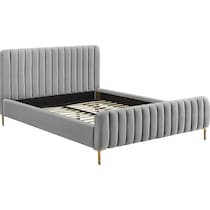 maylin gray queen bed   