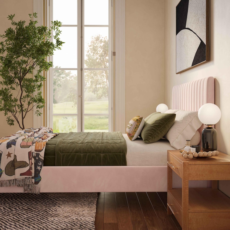 maylin pink full bed   
