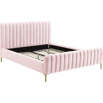 maylin pink queen bed   