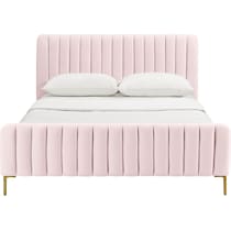 maylin pink queen bed   